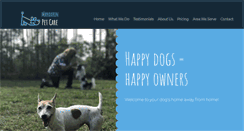 Desktop Screenshot of mandarinpetcare.com